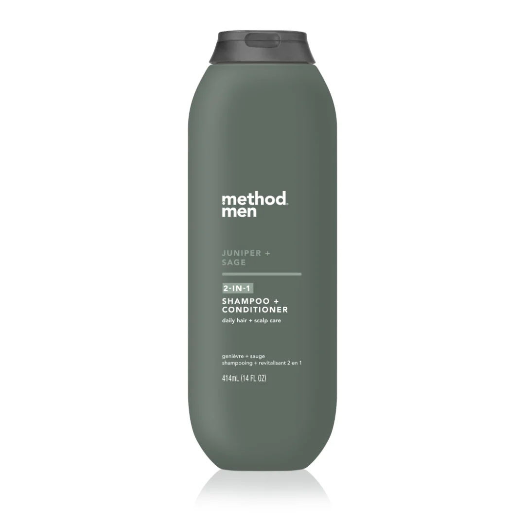 Method Men 2 in 1 Shampoo + Conditioner 414ml - Juniper + Sage