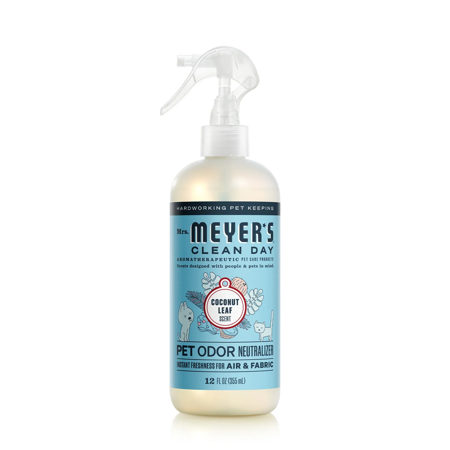 Mrs Meyer's Pet Odor Neutralizer Coconut Leaf 355ml