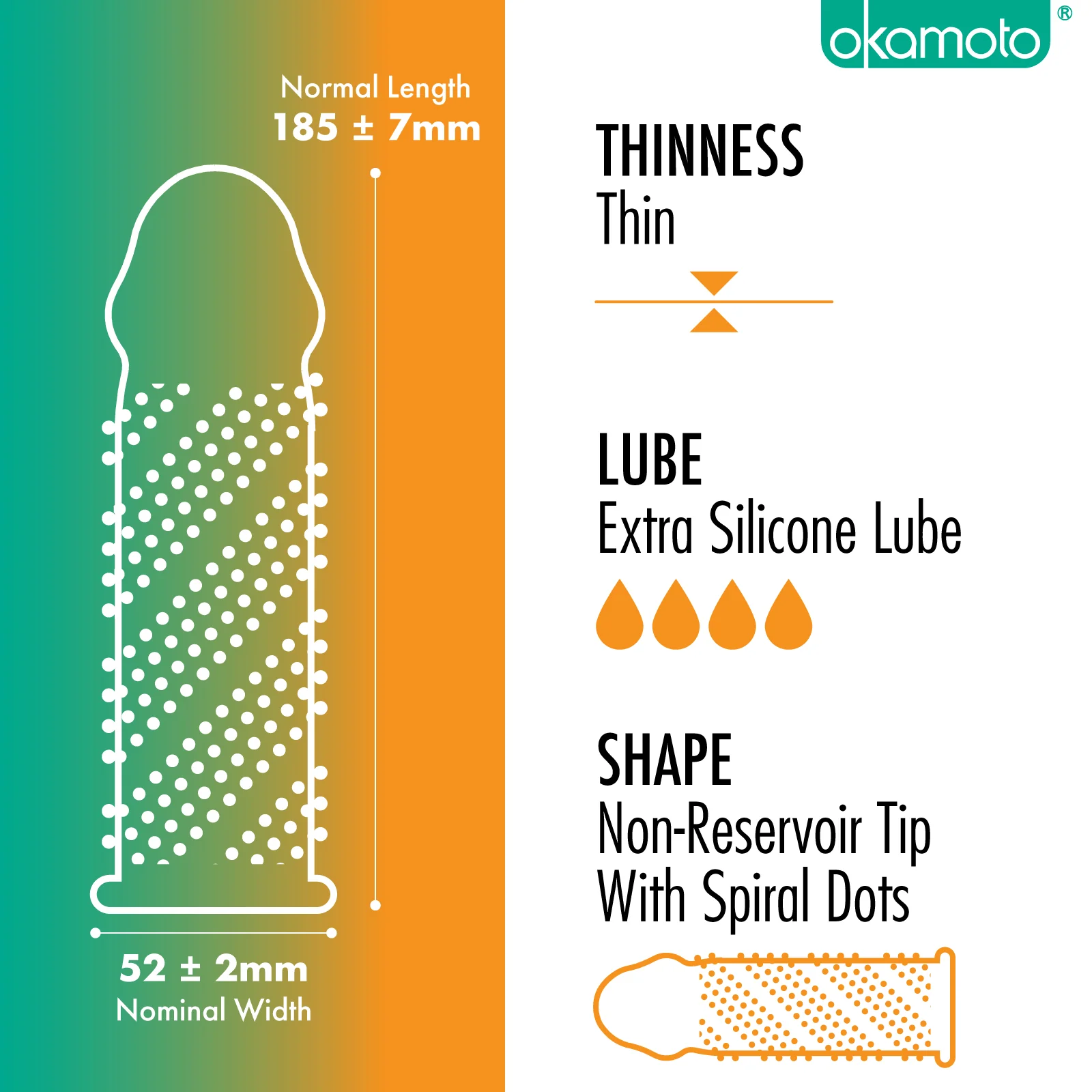 OK Extra Dots Condoms 10s - Image 4