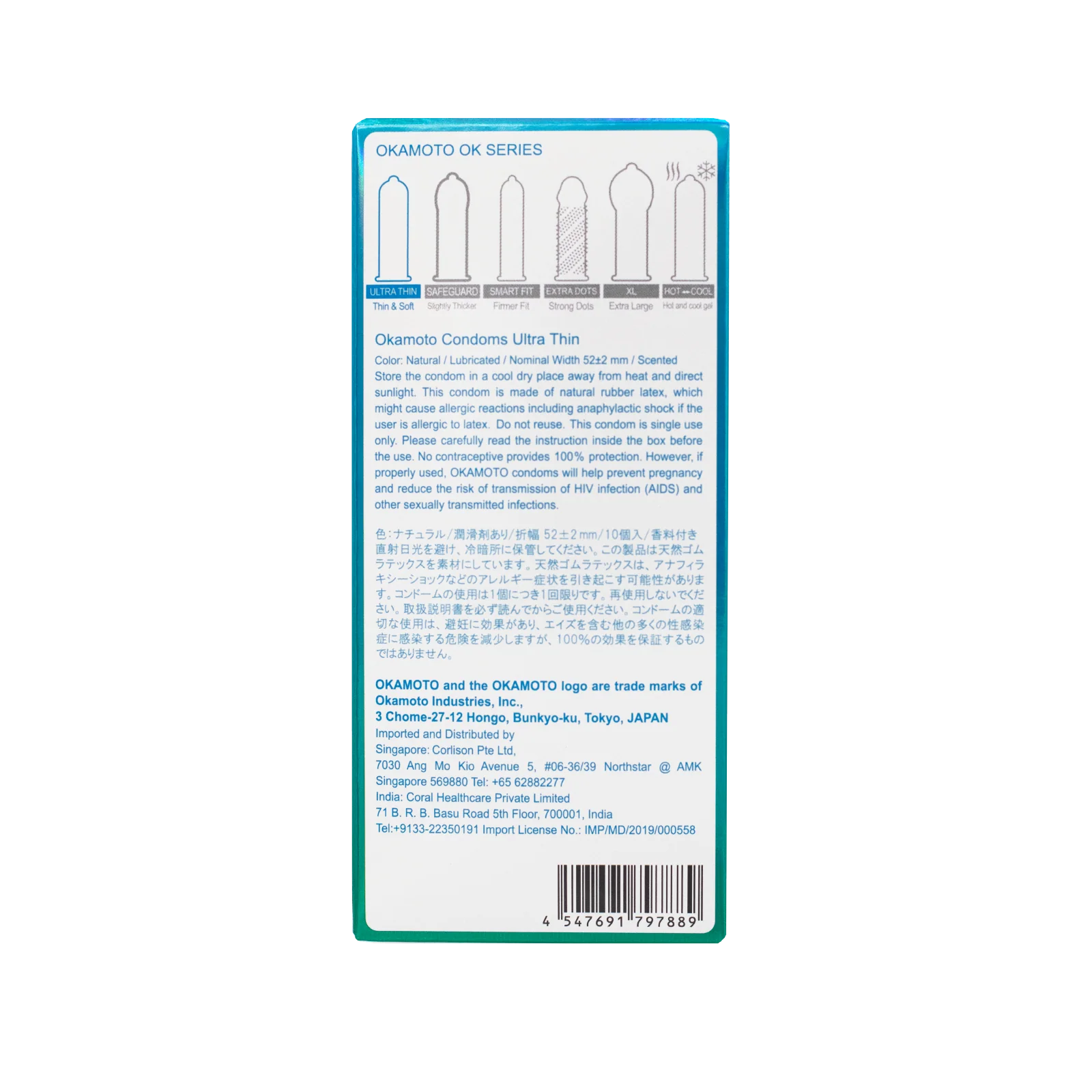 OK Ultra Thin Condoms 10s - Image 12